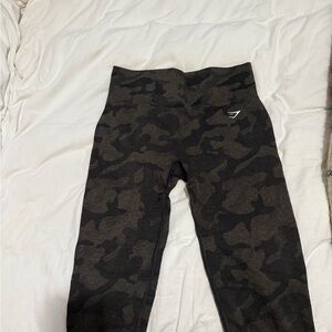 Gymshark Black Camouflage Leggings